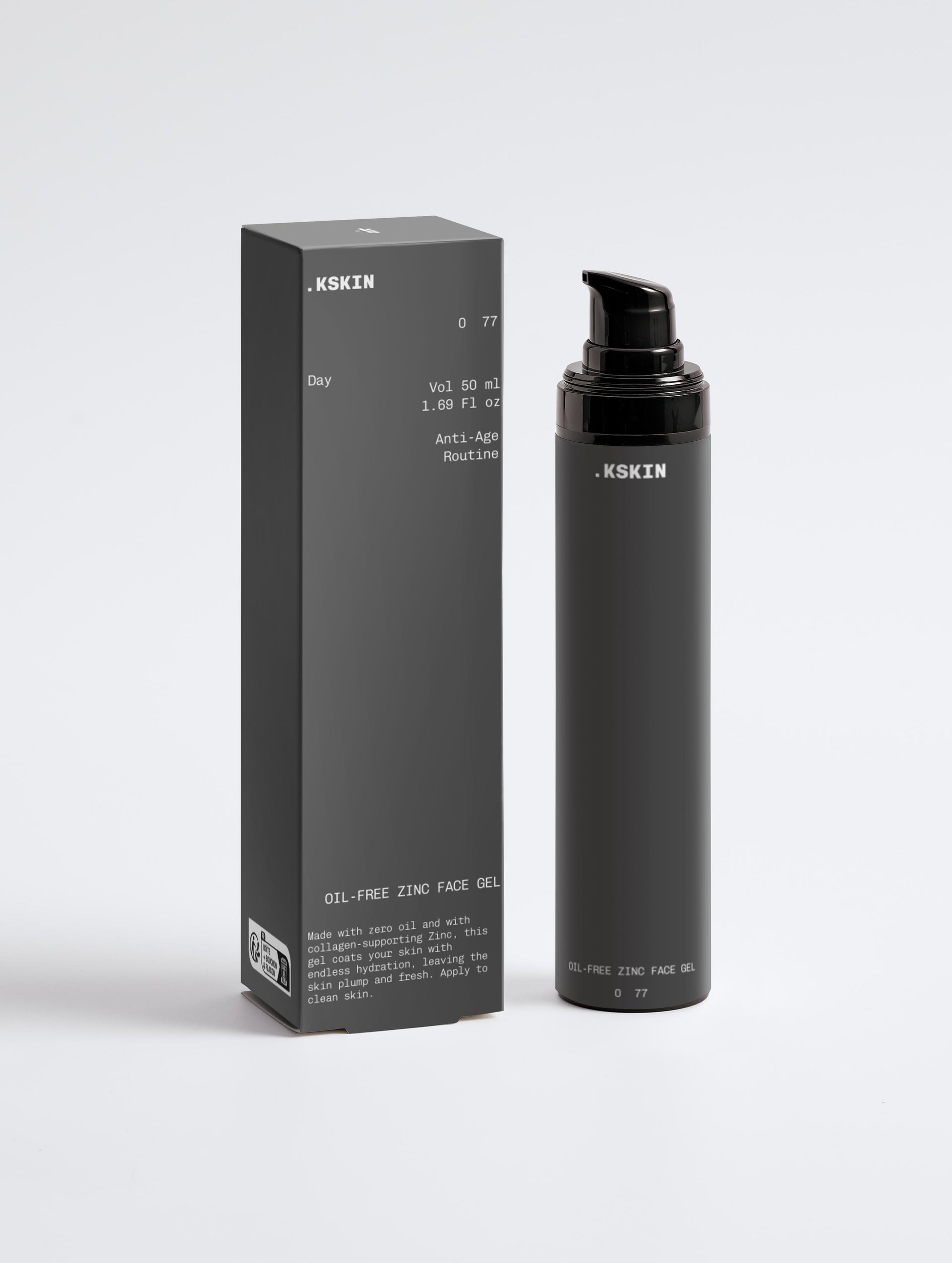 Oil-Free Zinc Face Gel for Men